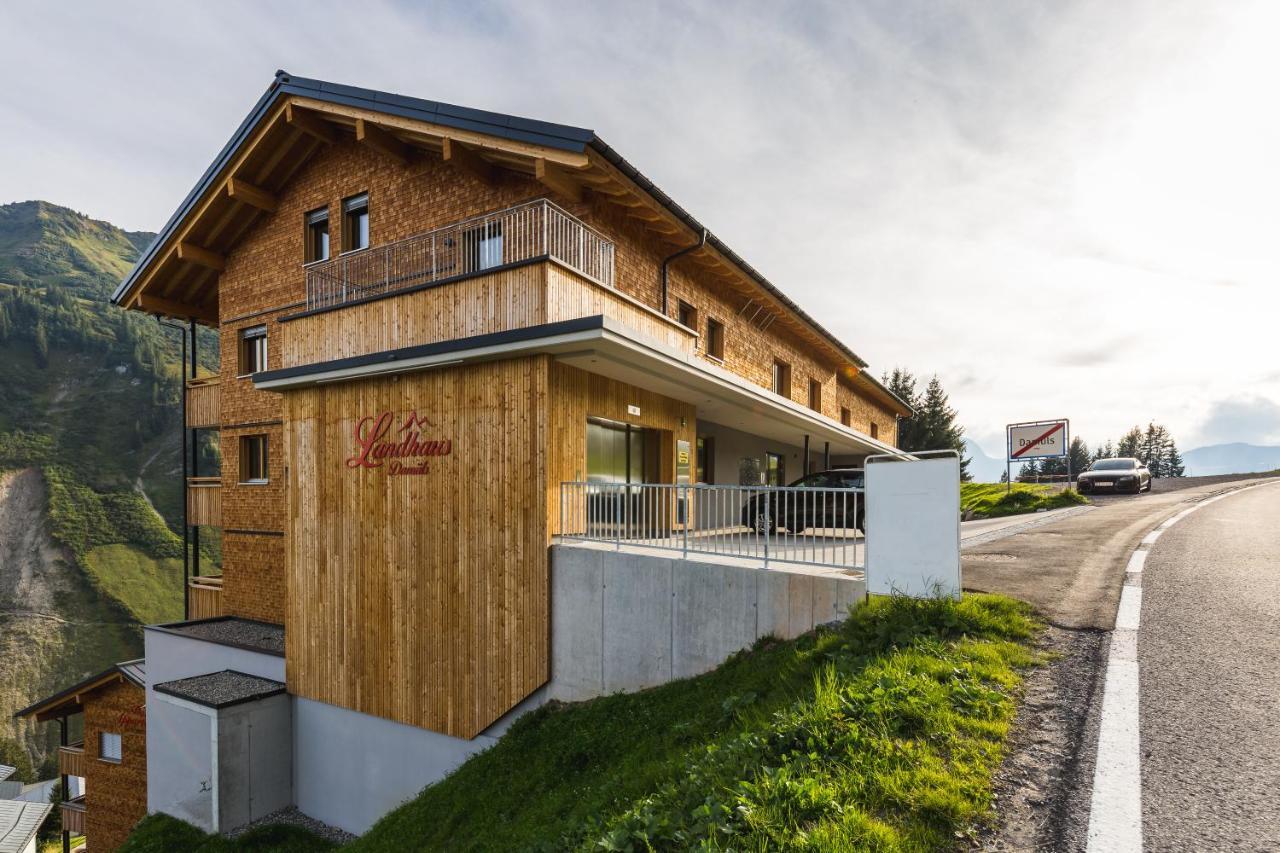 Landhaus Bergblicksuite TOP11 Damüls Exterior foto